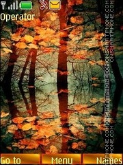 Скриншот темы Mirrors of autumn