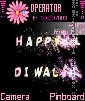 Happy Diwali tema screenshot