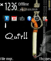 Smoker 03 tema screenshot