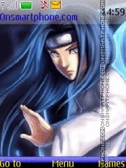 Neji hyuga tema screenshot