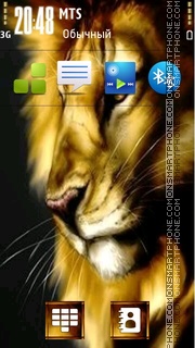 Lion 21 tema screenshot