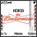 Budweiser tema screenshot