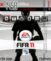 Fifa-2011 es el tema de pantalla