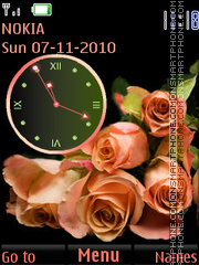 Rose tema screenshot