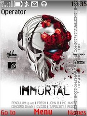 Скриншот темы Immortal