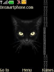 Black Cat tema screenshot