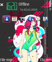 My music 01 theme screenshot