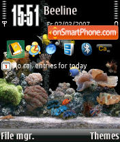 Acquario V2 3250 Theme-Screenshot