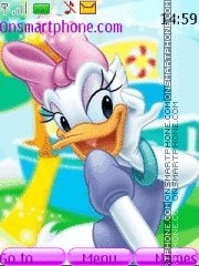 Daisy Duck 01 tema screenshot