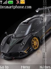 Pagani Zonda R es el tema de pantalla