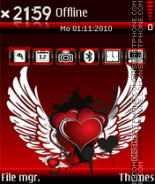 Capture d'écran Angel heart 01 thème