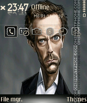 Hughlaurie tema screenshot