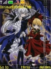 Скриншот темы Rozen Maiden