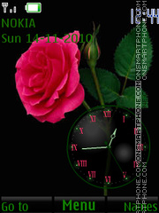 Bright rose theme screenshot