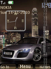 Capture d'écran Audi thème