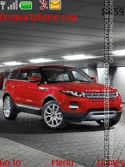 Range rover red Theme-Screenshot