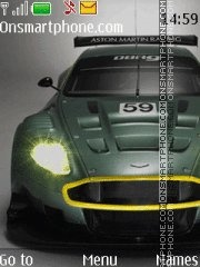 Aston Martin DBR9 tema screenshot