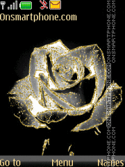 Capture d'écran Golden Rose thème