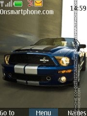 Shelby GT500 theme screenshot