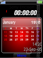 Calendar tema screenshot