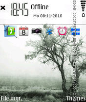 Abstract Tree 01 tema screenshot