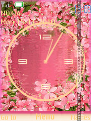 Tenderness Clock tema screenshot