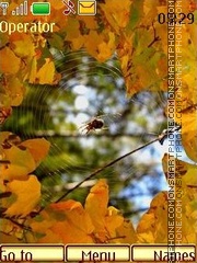 Скриншот темы Last days of autumn