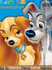 Lady and the Tramp theme screenshot