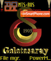 Скриншот темы Galatasaray