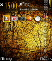 Fissures theme screenshot