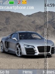 Audi R8 V12 tema screenshot
