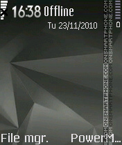 Nseries touch tema screenshot