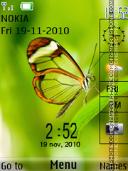 Butterfly 23 es el tema de pantalla