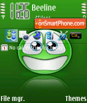 Smile tema screenshot