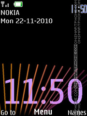 Clock 156 tema screenshot
