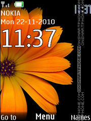 Shafran Clock 239 theme screenshot