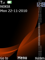 Orange 147 Theme-Screenshot