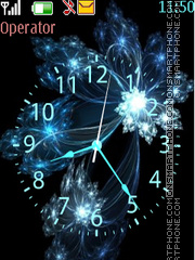 Clock es el tema de pantalla