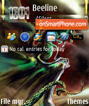 Dragon 240 yI Theme-Screenshot