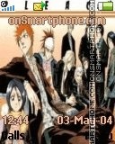 Скриншот темы Bleach manga