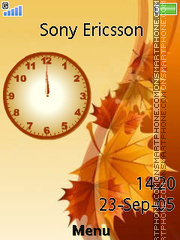 Autumn es el tema de pantalla