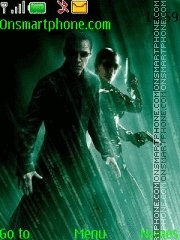 Скриншот темы Matrix