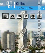 Skyscraper 01 tema screenshot