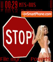 Tema Stop tema screenshot