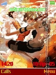 Monkey D.luffy\Portgas D.Ace Theme-Screenshot