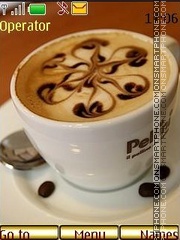 latte art tema screenshot