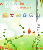 Nature 07 tema screenshot