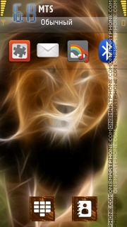 Lion 22 tema screenshot