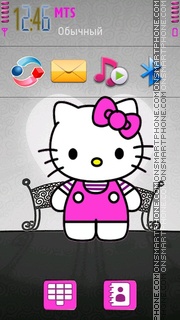 Hello Kitty 39 theme screenshot