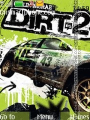 Скриншот темы DIRT 2